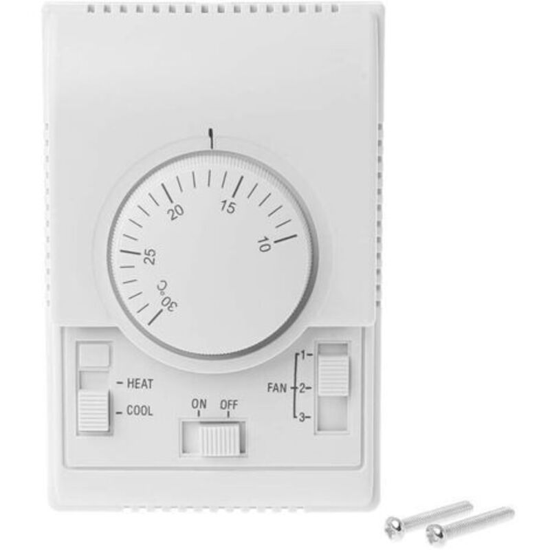 Ac 220v Mechanischer Raumthermostat Schalter Zur Steuerung Von Klimaanlage, Gebläsekonvektor Und Temperaturregler