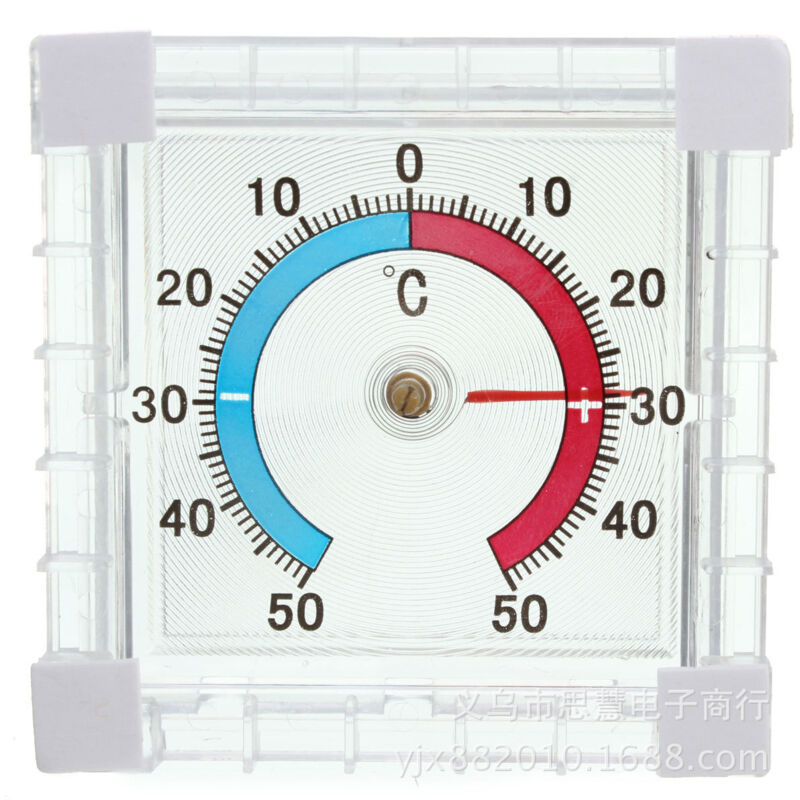 Fensterthermometer Innen/außen Selbstklebend