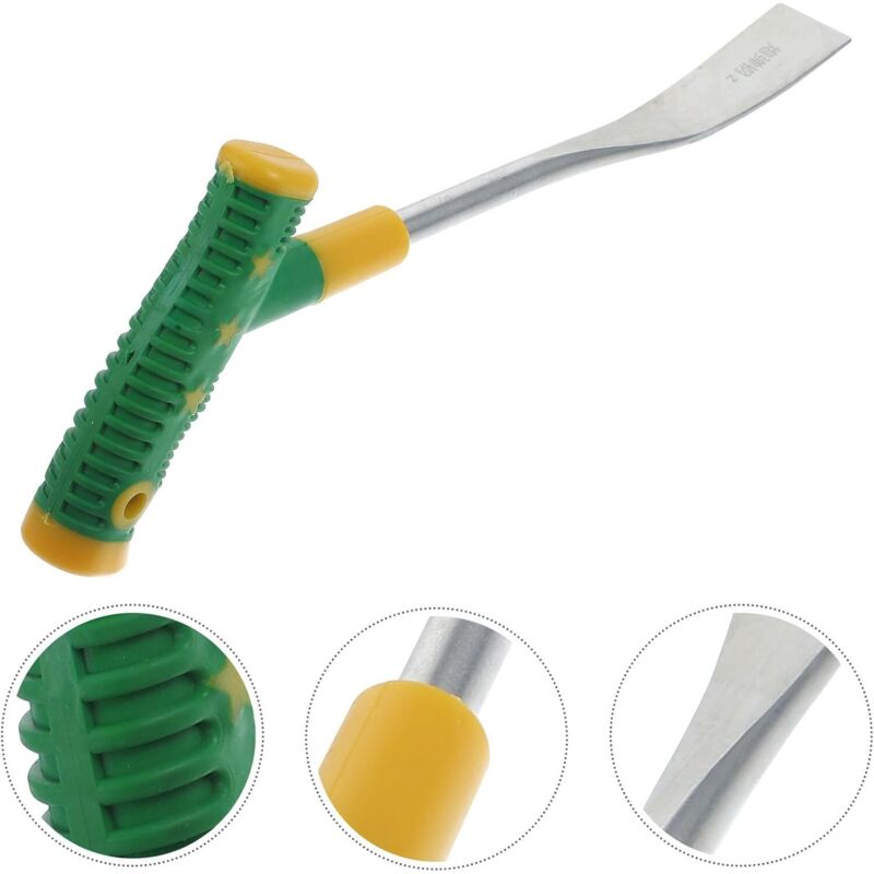 Kleine Edelstahl-handschaufel Für Die Gartenarbeit, Mit 3 Cm Klinge Und Zweifarbigem Kunststoffgriff, Ideal Zum Pflanzen Von Gemüse Und Essbaren Pflanzen.