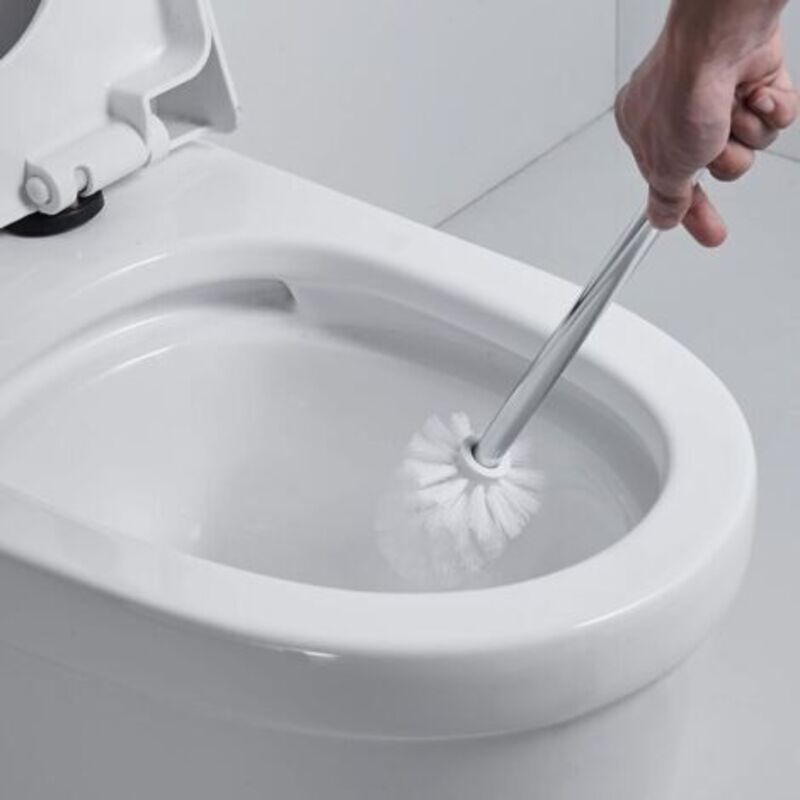 Toilettenbürste, Wc-bürste, Wc-besen, Silikon-wc-bürste Mit Belüftetem Halter Für Schnelles, Geruchloses Trocknen, Bürste Für Badezimmer-wc