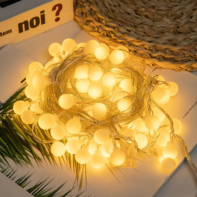 Dekorative Lichterkette Mit 10 M Und 80 Leds Für Feiern - Led-außenbeleuchtung - Warmweißes Stimmungslicht - Dekorative Beleuchtung Für Gartenpartys - Multifunktionale Stimmungsbeleuchtung