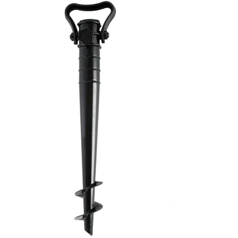Piquet Für Sonnenschirm, Tragbarer Erdspieß Für Sonnenschirm, Bodenanker Für Strand, Angeln, Garten, Terrasse