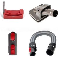 Staubsaugerbürste Für Hunde Für Dyson, Tierhaarbürste, Hundehaarbürste Mit Schlauchverlängerung Und Abzugssperre, Saugbürste Für Hunde Für Dyson V7 V8 V10 V11 V12 V15 H664