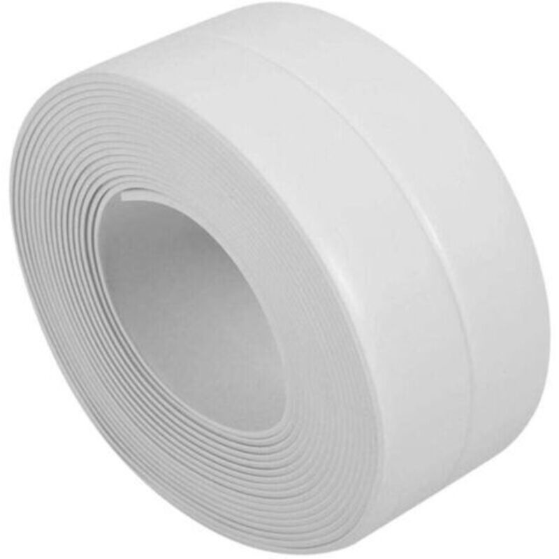Selbstklebendes Dichtungsband Für Badewanne Und Wand, 3,2 M Lang, Für Spüle, Küche, Badezimmer, Wc, Boden, Wand, Ecken, Schutz (38 Mm X 3,2 M)