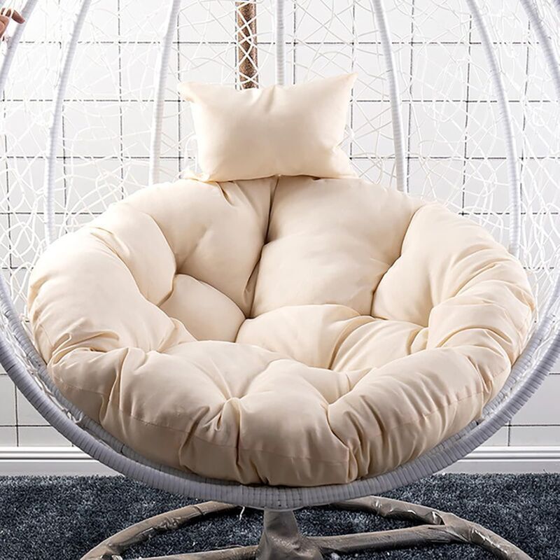 Hängesessel-kissen, Kissen Für Hängeschaukel Aus Polyrotan/rattan, Hängekorb, Kissen Für Schaukelkorb Für Innen-/außenbereich, Haus, Büro, Terrasse, Garten (ohne Stuhl)
