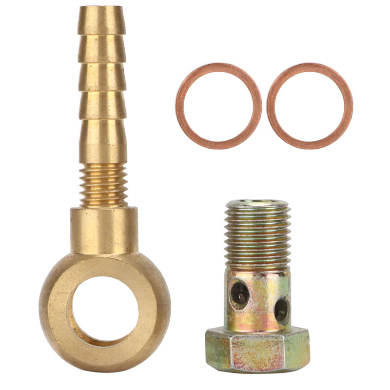 Satz Von Banjo-anschlussbolzen Für Turbolader, Kühlwasser, Aus Edelstahl M14x1, 5 Bis 3/8 Zoll, Adapter-kit Für Fahrzeugzubehör.