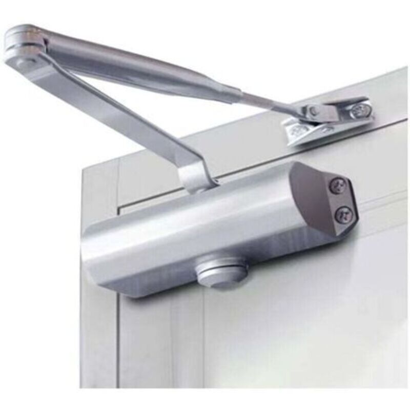 Einstellbarer Automatischer Türschließer Für Türen Bis 45-85 Kg (1 Stück), Hydraulischer Automatischer Türschließer Mit Drehbarem Parallelarm, Ideal Für Zuhause, Geschäfte Und Büros