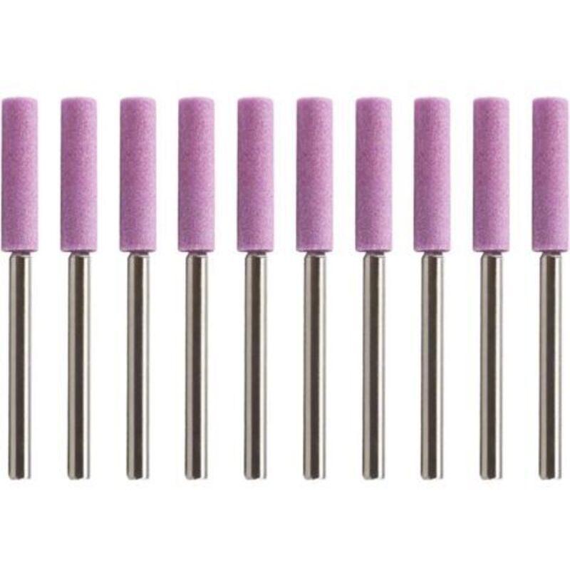 10 Stück Kettenschärfer, Kompatibel Zum Polieren Von Kettensägenketten Für Die Maniküre (schaft 4 Mm)
