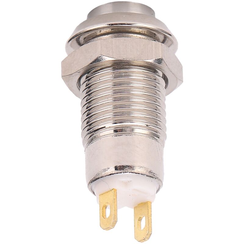 Wasserdichter Drucktaster, Selbsthaltender Metall-startschalter 3 V 8 Mm, Druckbeständig, Mit Feuerfester Basis