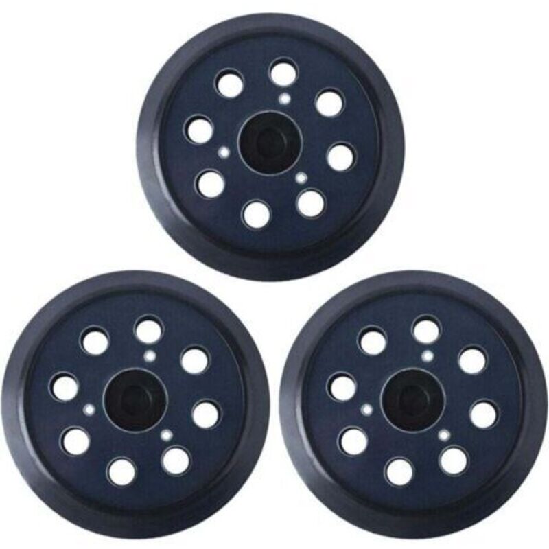 125 Mm Schleifteller Kompatibel Mit Makita 743081–8, Ersetzt Bo5010 Bo5041k– Schleifscheiben Mit 8 Löchern (3 Stück)