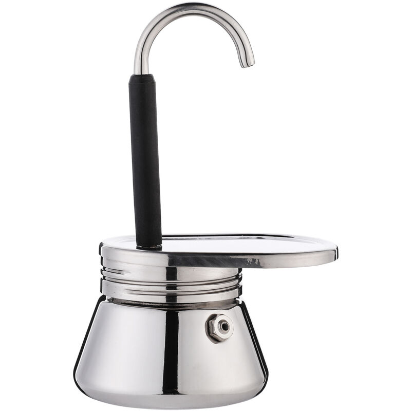 Espressokocher Für Die Küche, Moka-kanne Mit Einzigartigem Ausguss Aus Edelstahl, Tragbare, Leichte Kaffeemaschine Mit Großem Fassungsvermögen Im Italienischen Stil Zum Selbermachen, Für Outdoor-campi