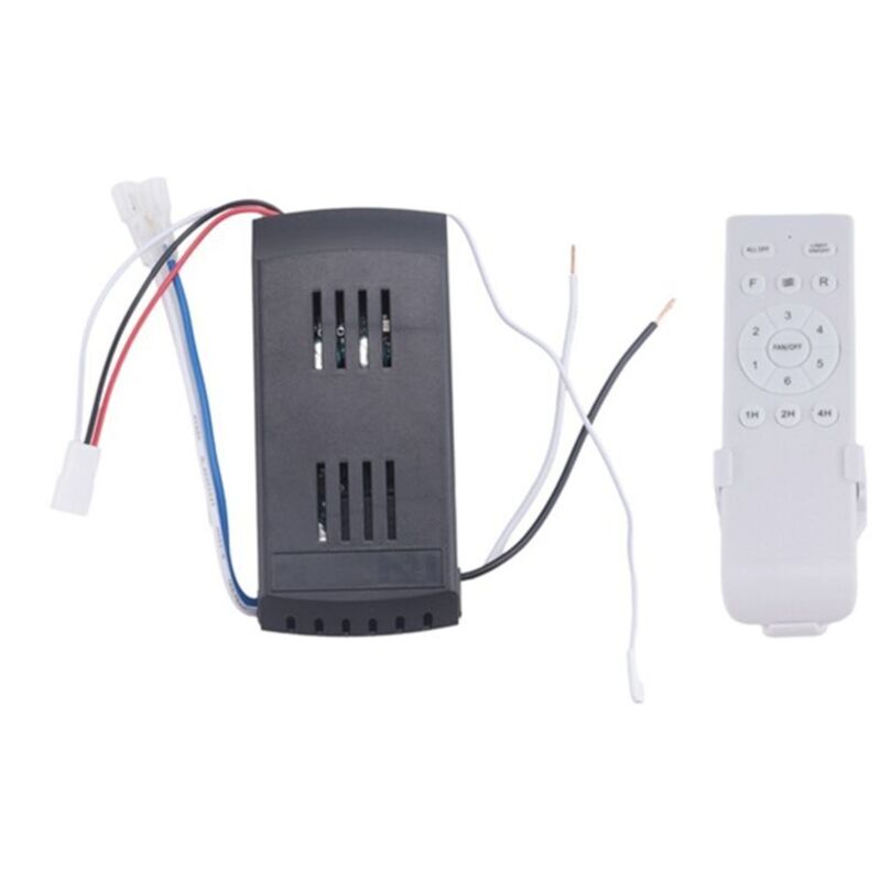 Universelles Fernbedienungs-set Für Deckenventilator 40w 6 Geschwindigkeiten Lichtsynchronisation Dc