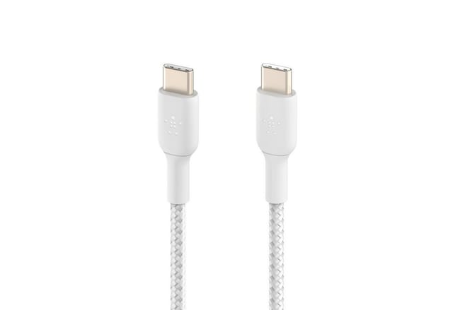 Belkin Geflochtenes BOOST CHARGE USB-Kabel, USB-C, (200 cm), USB-C / USB-C