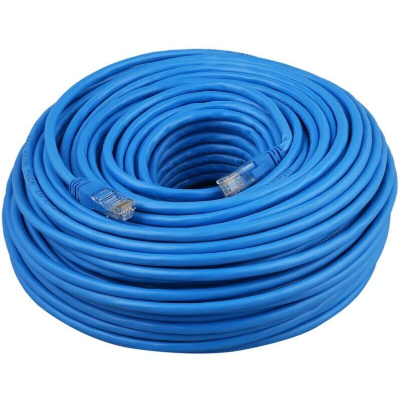 Flaches Cat6 Ethernet-kabel Rj45 1000mbps Länge 50m Netzwerkanschluss