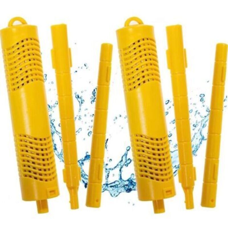 2er-pack Mineralfilterstäbchen Für Whirlpools, Pools Und Sprudelbäder. Lebensdauer Von 4 Bis 6 Monaten. Dauerhafte Kartusche, Die Den Bedarf An Chlor Und Brom Reduziert. Universelles Ersatzteil. Adsor
