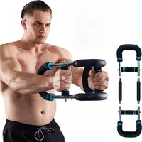 Muskelaufbau Für Männer, Armtrainer Twister, Verstellbare Trainingsstange, Unterarme, Trizeps, Brust, Tragbares Fitnessgerät Für Zuhause