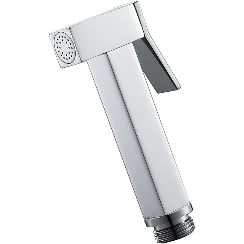 Handbidet-reiniger, Quadratische Wc-dusche Aus Messing, Wandmontierte Handbidet-dusche Für Die Badezimmerreinigung, Chrom