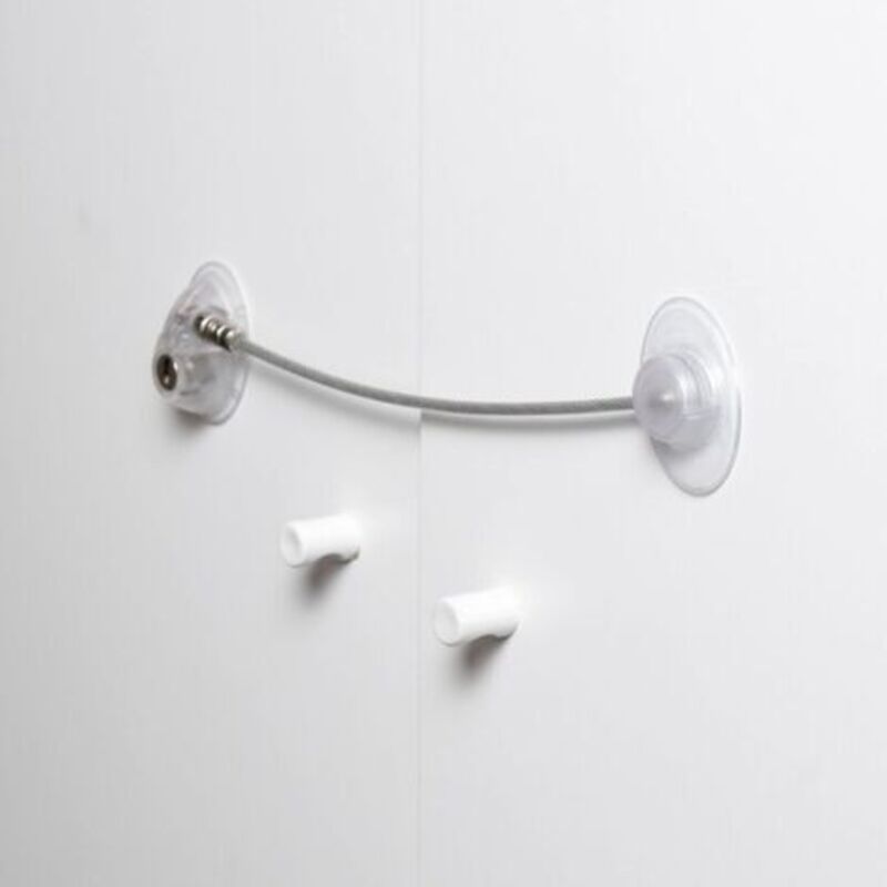 Zahlenschlösser Für Schränke, Armaturenschränke, Kühlschränke Und Gefrierfächer, Kindersicherungsschlösser, Haussicherheit, Selbstklebend, Rückstandsfrei, Weiß