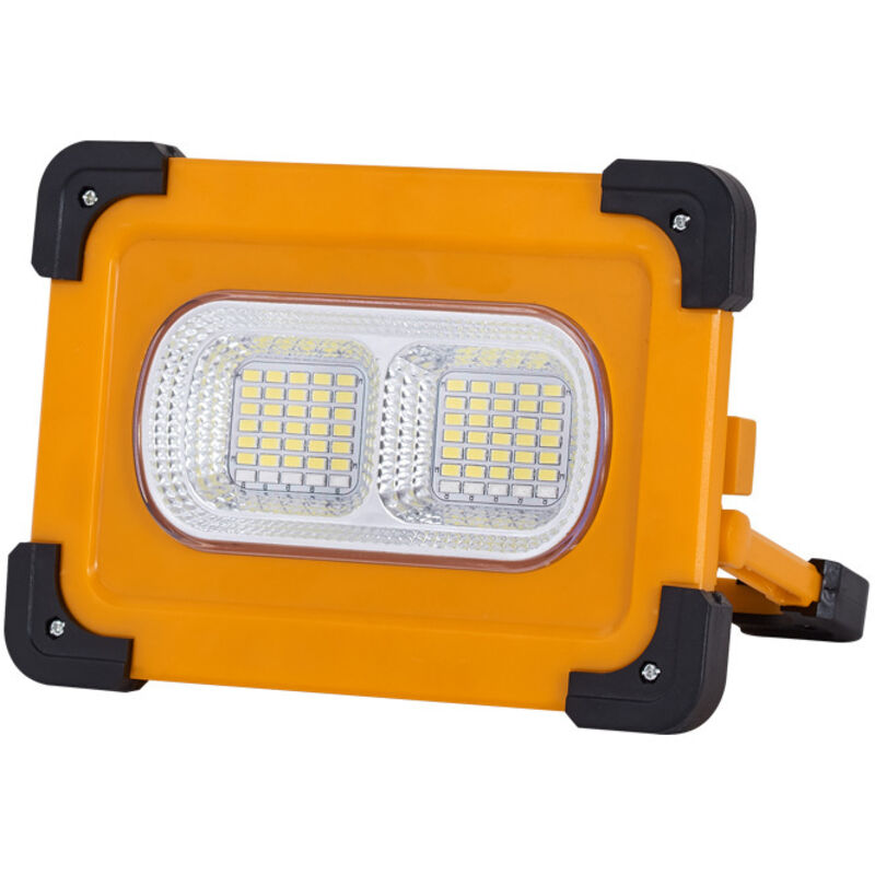 Wiederaufladbare 80w 5000lm Led-baustellenstrahler, Tragbare Leichte Beleuchtung, Notbeleuchtung Bei Stromausfall, Sehr Helle Beleuchtung Für Garage, Camping Und Terrasse