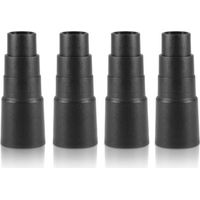 Staubsaugerschlauchadapter Für Universelle Werkstattstaubsauger 25 Mm–42 Mm, Schlauchendverbinder Für Staubsauger, Schleifer, Stichsäge, Bohrmaschine Und Werkbank (4 Stück)