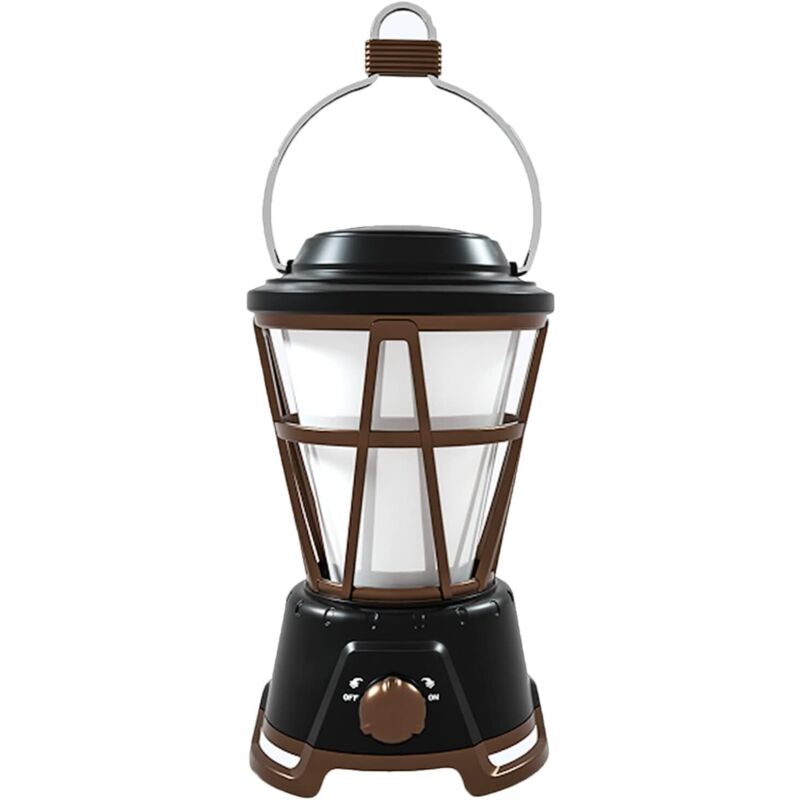 Led-campinglampe, Leistungsstarke Wiederaufladbare Campinglaterne Mit 1000 Lm, Taschenlampe Für Außenbeleuchtung, 2 Einstellbare Helligkeitsmodi, Wasserdichte Campinglampe Für Camping, Wandern, Notfäl
