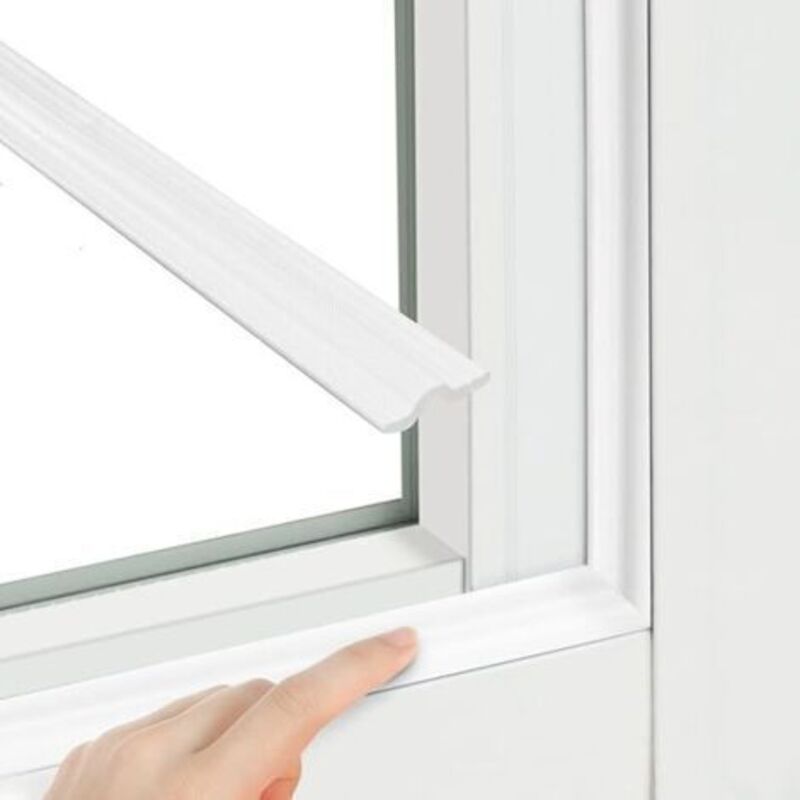 Blanc, 3m3cm7mm Fensterdichtungsband Für Schallschutz, Selbstklebendes Wetterstrippenband Für Schiebefenster, Türwulst, Zugluft- Und Staubschutz-dichtung Für Türen Und Fenster