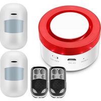 Tür- Und Fensteralarm, 2 Fernbedienungen, 120 Db Sirene, Einstellbare Lautstärke, Magnetischer Sicherheitssensor, Kabelloser Hausalarm Für Haus, Geschäft, Kinder