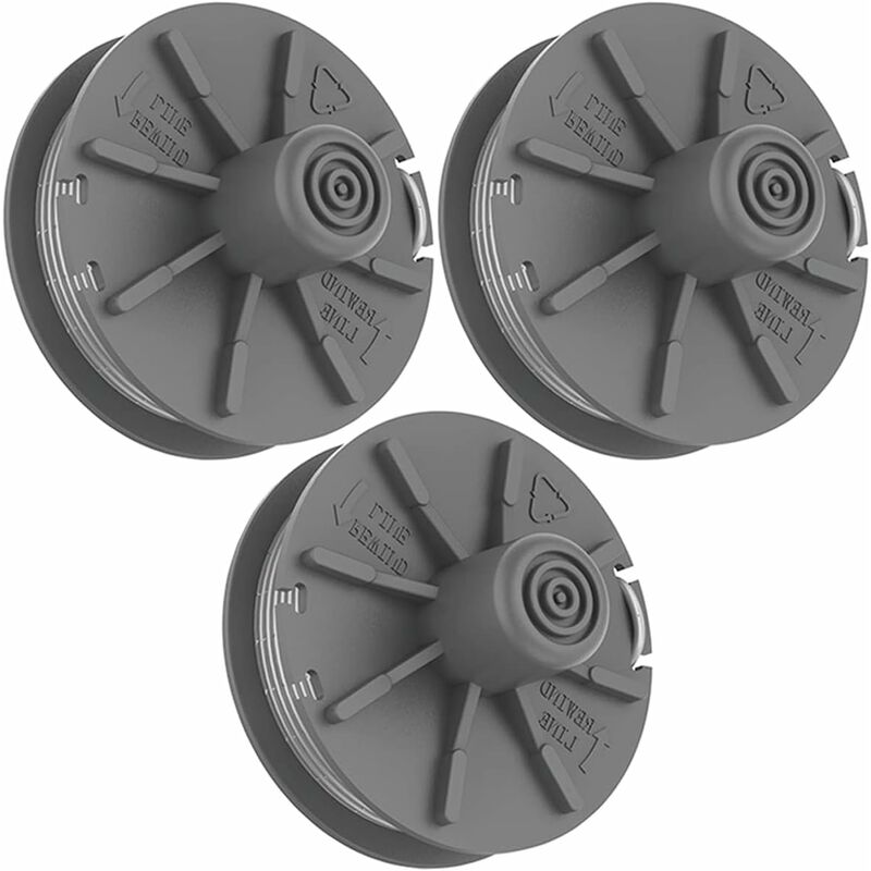 Gardena Trimmerfaden-spule, 3er-pack Spulen Für Turbo-trimmer 5307-20, Ersatzspule Mit 6 M Faden Für Gardena