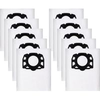 10er-pack Nicht Gewebte Ersatz-filterbeutel Kfi 487, Staubsaugerbeutel Für Kärcher Wd4 Wd5 Wd6 Wd5p Wd6p Premium Mv4 Mv5 Mv6, Polarfilter Beutel 2.863-006.0 Speziell Entwickelt Für Die