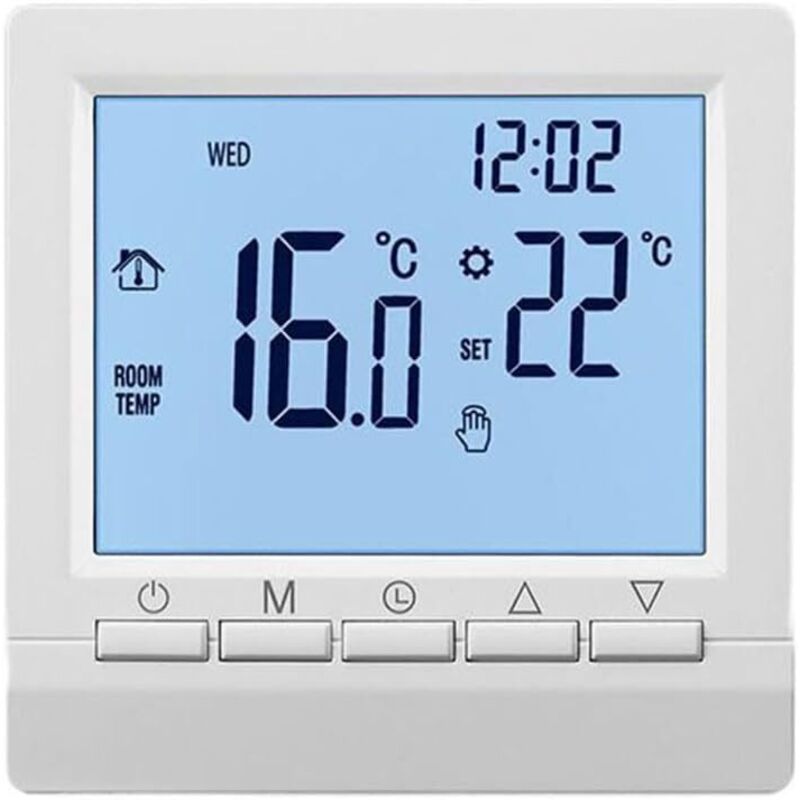 Thermostat, Intelligenter Programmierbarer Digitaler Temperaturregler Mit Großem Lcd-bildschirm Zur Steuerung Der Raumtemperatur