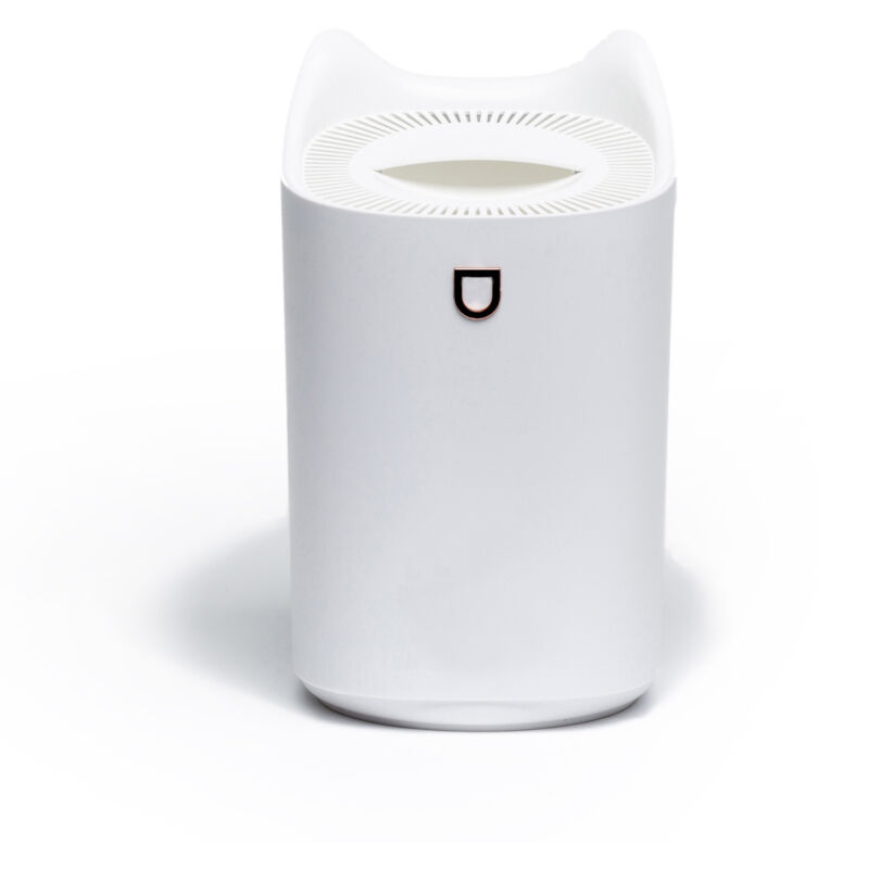 Usb-luftbefeuchter, 3 Liter, Extrem Leise, Mit 7-farbigem Led-licht Und 2 Nebeldüsen, Bis Zu 24–48 Stunden Kontinuierlicher Betrieb Für Zuhause, Yoga Und Büro