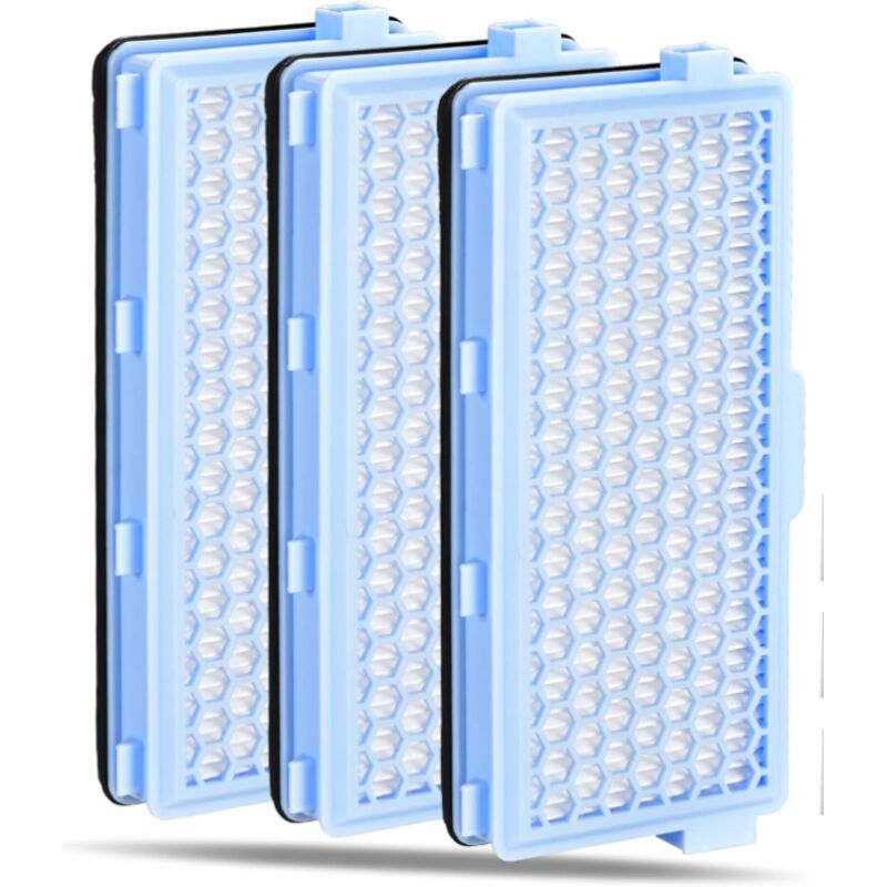 3 Hepa-filter Für Miele 3dfjm Complete C2 3,5l Filter