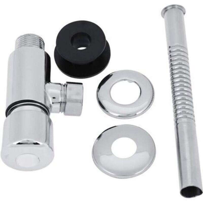 Urinal-spülventil, Urinal-hahn, Chrom, Wandmontiert, Druckknopf-typ, Freiliegend, Manuelle Verzögerung, Automatische Abschaltung, Für Badezimmer Und Wc