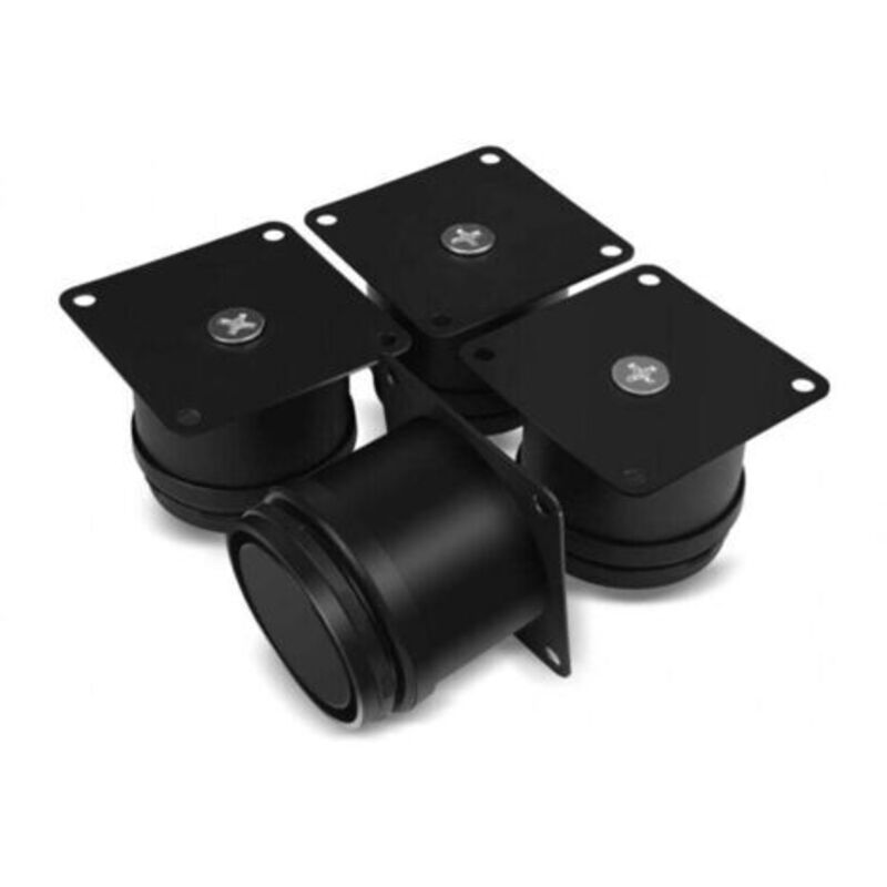 4er-set Möbelfüße, Verstellbare Tischfüße 50 Mm Aus Edelstahl, Badezimmermöbel-, Büro- Und Küchenmöbelfüße, Höhenverstellung Von 0 Bis 15 Mm