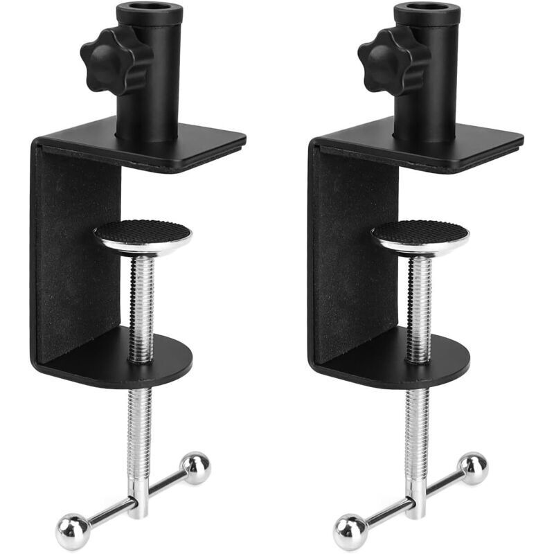 Pince Micro, 2 Stück C-klemmen, Mini-schraubzwinge Mit Eisensockel, Geeignet Für Büros, Mikro Mit Arm, Arbeitstisch