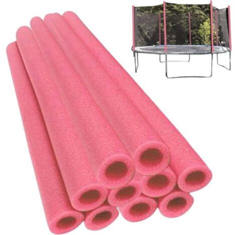 10 Stück Schaumstoffrohre, Pfostenabdeckungen Aus Schaumstoff Für Trampoline, Trampolin-schutzhüllen, Schaumstoffmanschetten Für Trampoline, Zubehör Für Outdoor-trampoline
