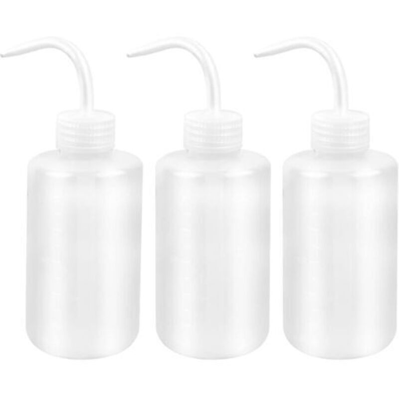 3 Stück 250 Ml Weiche Flaschen Mit Schmaler Pipette, Gießkanne, Sicherheits-kunststoff-quetschflasche, Waschflaschen Zum Quetschen Für Pflanzen, Natürliche Spardosen Mit Verschlüssen