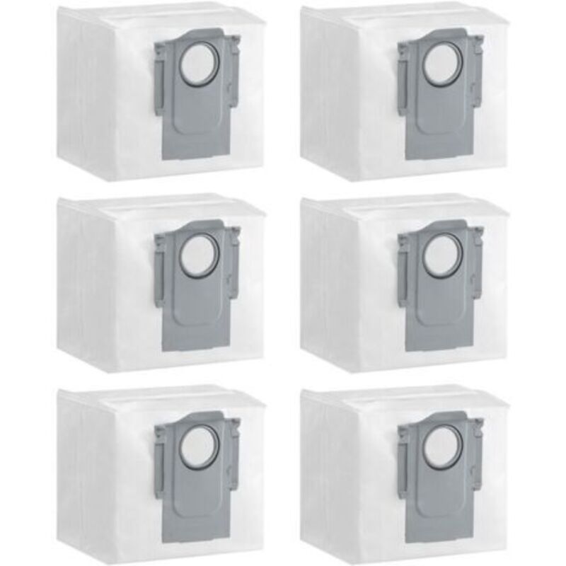 6 Beutel Für Roborock Q7 L5+, Zubehör Für Staubsauger Roborock Q7 M5+, Q5 Pro+, S7 Max Ultra, Q8 Max+, Q10 S5+, Q5 Max+, Q7 Max+, S8+, S7 Maxv Ultra, S7 Pro Ultra, 2,5 L Ersatzkapazität