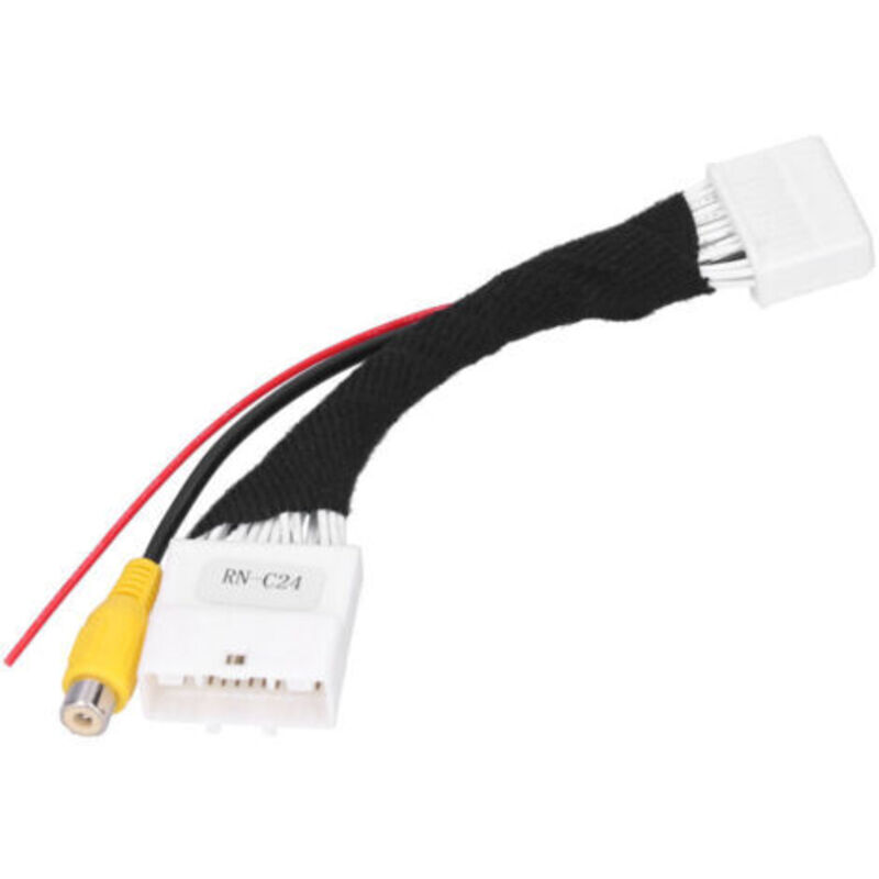 24-poliger Rückfahrkamera-adapter, Anschlusskabel Für Einparkhilfe-kamera, Rca-adapterkabel, Verkabelungsadapter Kompatibel Mit Renault
