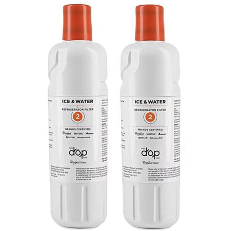 2er-pack Filter (edr2rxd1) Kühlschrank, Wasserfilter Für Den Kühlschrank