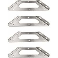 Wandregalhalterung, Wandregalhalter, Robuste Metallregalhalterung, Stabiler Edelstahlhalter, Dreieckige Metallregalhalterung Für Regale, Küche, Büro, Halter