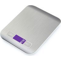Elektronische Küchenwaage 5 Kg/1 G Digitale Waage Aus Edelstahl Mit Lcd-display Und Tarafunktion, Waage Mit 4 Maßeinheiten, Lebensmittelwaage Zum Kochen Und Backen