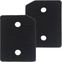 2 Stück Trocknerfilter Mie-le-9164761, Basisfilter, Wärmepumpentrockner Filter, Schaumstofffilter, Schwammfilter Passend Für Wärmepumpentrockner, 207 X 157 X 30 Mm