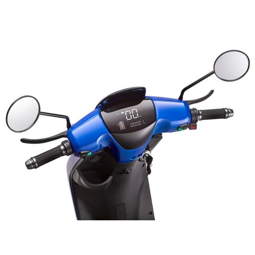 Blu:s E-Mofaroller XT2000, 950 W, 25 km/h, bis zu 59 km Reichweite, mit Straßenzul., 2 Sitzplätze, für Erwachsene