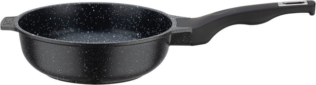 GSW Schmorpfanne Titanium Granit Advanced, Aluminiumguss (1-tlg), Schmorpfanne aus Aluminium-Guss mit Antihaft-Versiegelung