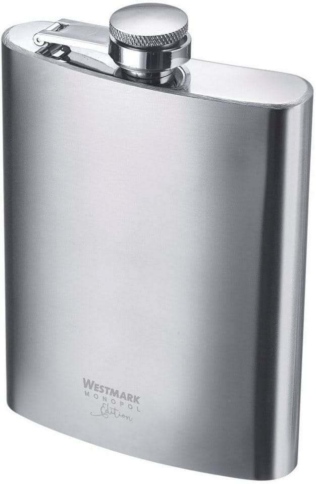 WESTMARK Flachmann Delan, Edelstahl, mit Trichter, 236 ml