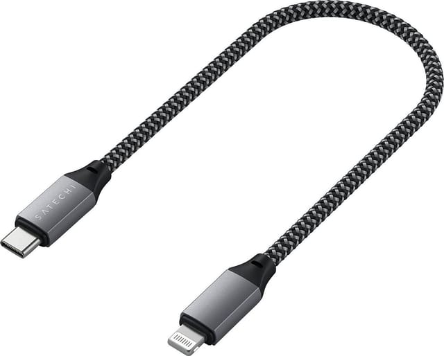 Satechi USB-C to Lightning Cable USB-Kabel, Lightning, USB-C, (25 cm)