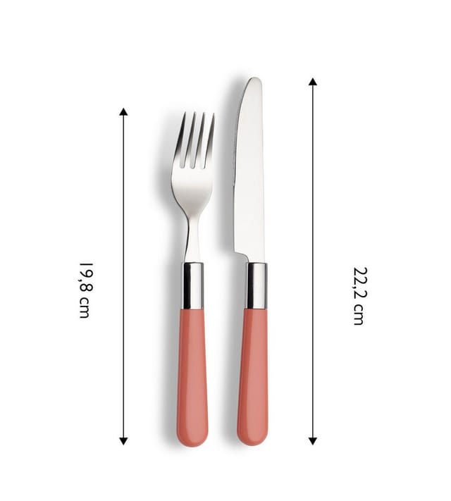 ECHTWERK Besteck-Set Bistro Besteck Set, Campingbesteck (16-tlg), 4 Personen, Edelstahl 18/0, Picknickbesteck