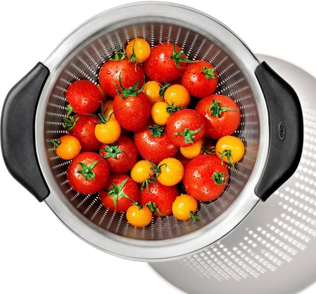 OXO Good Grips Seiher, Edelstahl, 2,8 Liter