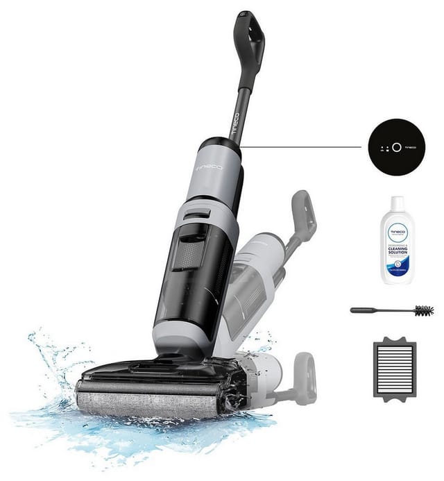 Tineco Nass-Trocken-Sauger FLOOR ONE i5 Stretch Plus mit Selbstreinigung und 180° Grad Neigung, 210 W, beutellos, 20kpa Saugleistung